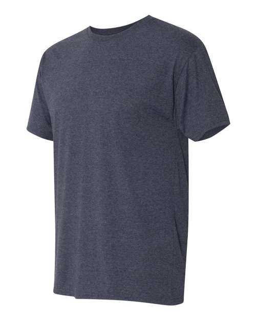 Hanes 42TB Perfect-T Triblend Short Sleeve T-Shirt - Navy Triblend - HIT a Double