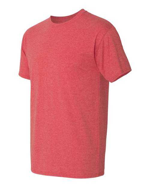 Hanes 42TB Perfect-T Triblend Short Sleeve T-Shirt - Red Triblend - HIT a Double