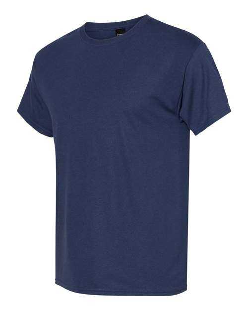 Hanes 42TB Perfect-T Triblend Short Sleeve T-Shirt - Solid Navy Triblend - HIT a Double