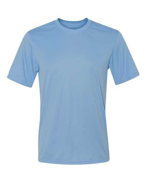 Hanes 4820 Cool Dri Performance Short Sleeve T-Shirt - Light Blue - HIT a Double