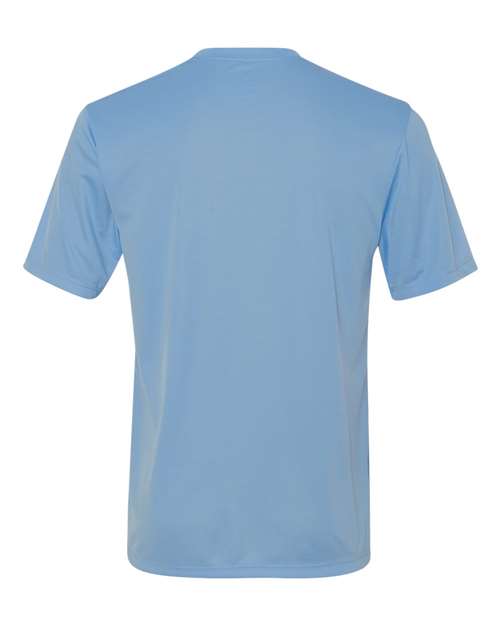 Hanes 4820 Cool Dri Performance Short Sleeve T-Shirt - Light Blue - HIT a Double