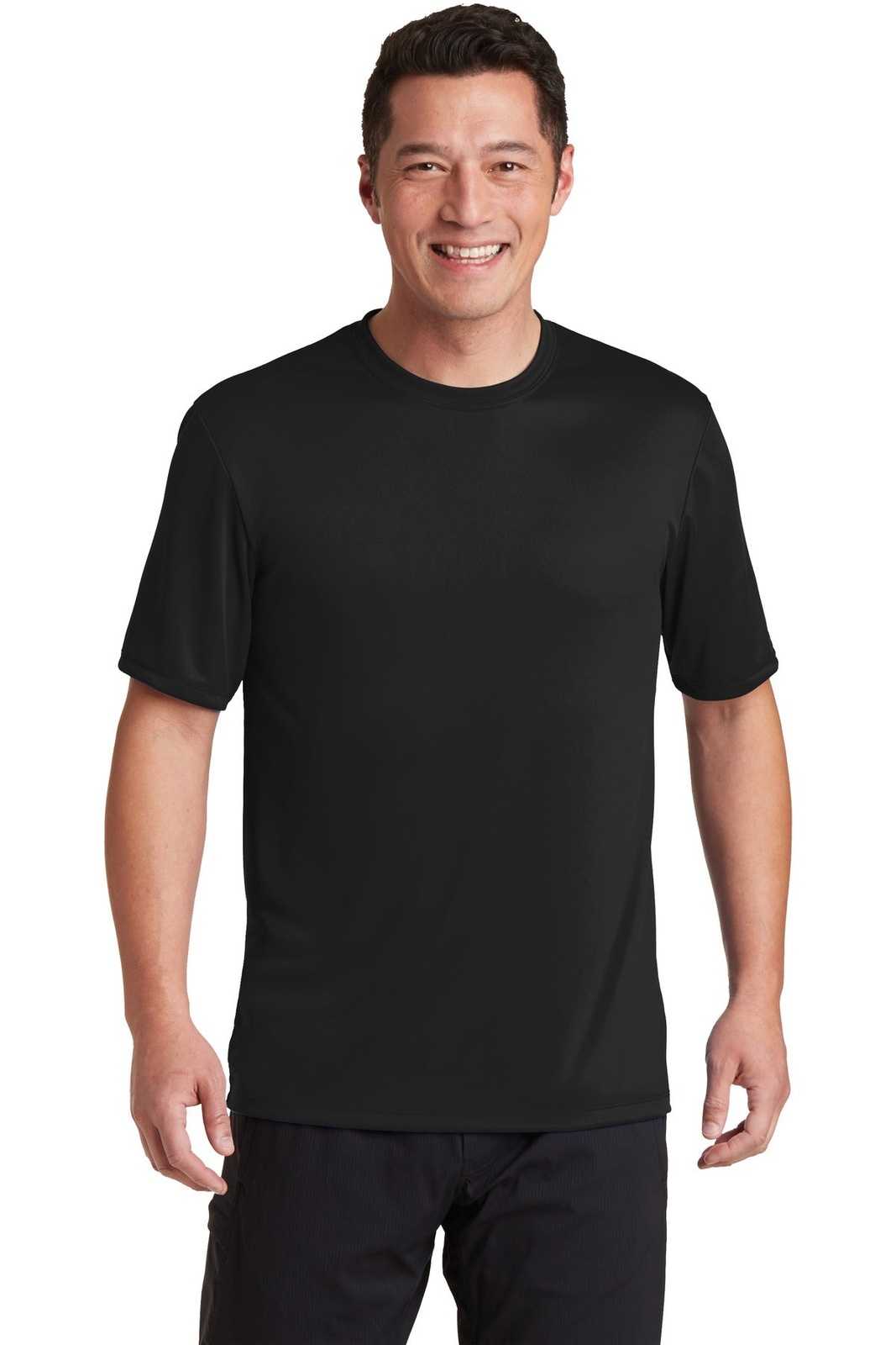 Hanes 4820 Cool Dri Performance T-Shirt - Black - HIT a Double