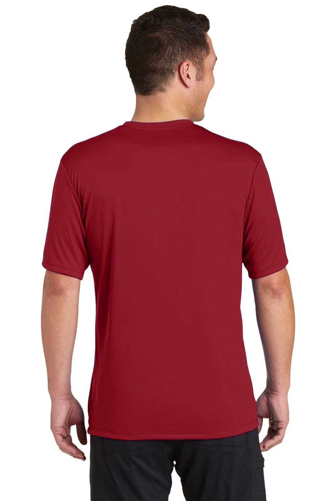 Hanes 4820 Cool Dri Performance T-Shirt - Deep Red - HIT a Double