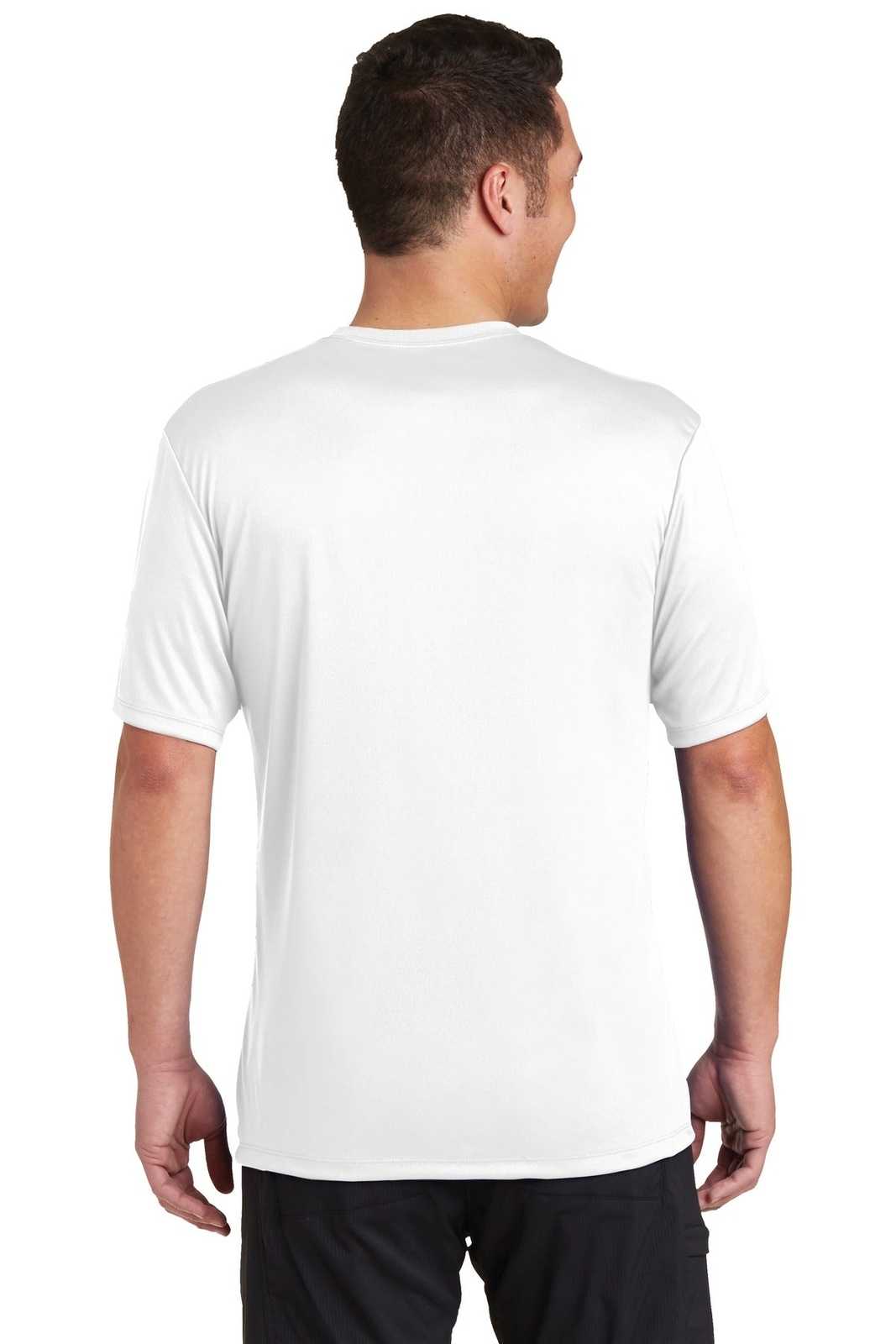 Hanes 4820 Cool Dri Performance T-Shirt - White - HIT a Double