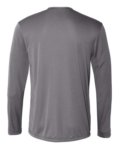 Hanes 482L Cool Dri Long Sleeve Performance T-Shirt - Graphite - HIT a Double