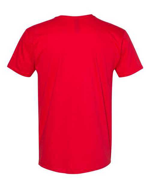 Hanes 4980 Perfect-T Short Sleeve T-Shirt - Athletic Red - HIT a Double