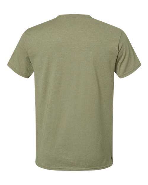 Hanes 4980 Perfect-T Short Sleeve T-Shirt - Oregano Heather - HIT a Double