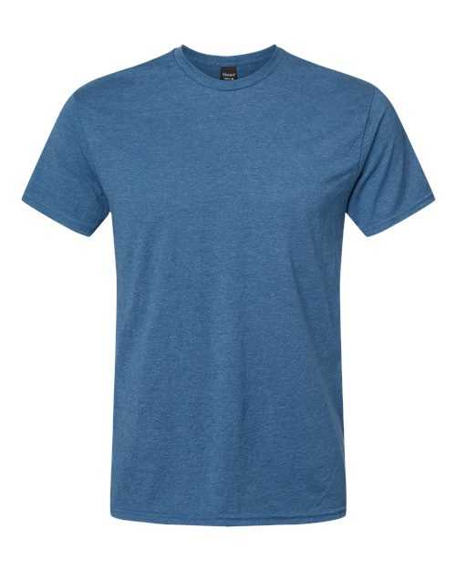 Hanes 4980 Perfect-T Short Sleeve T-Shirt - Regal Navy Heather - HIT a Double