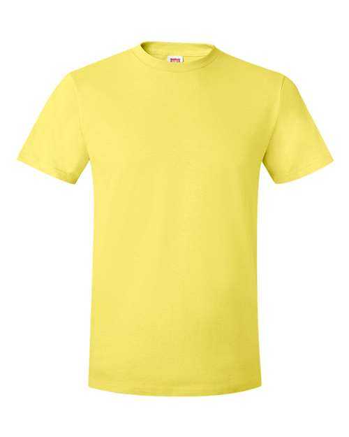 Hanes 4980 Perfect-T Short Sleeve T-Shirt - Yellow - HIT a Double