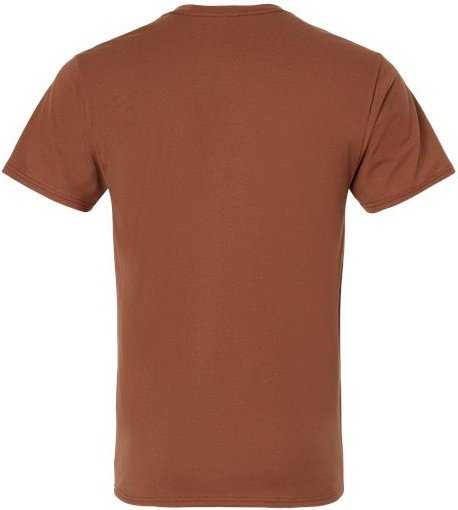 Hanes 4980 Perfect-T T-Shirt - Canyon Rock Brown&quot; - &quot;HIT a Double
