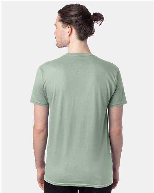 Hanes 4980 Perfect-T T-Shirt - Equilibrium Green&quot; - &quot;HIT a Double