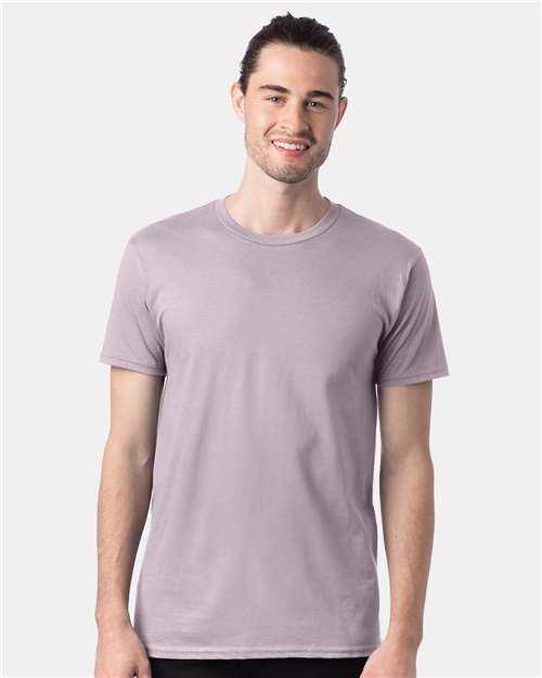 Hanes 4980 Perfect-T T-Shirt - Iced Mocha" - "HIT a Double