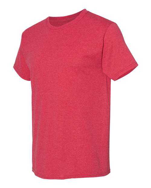 Hanes 5170 Ecosmart Short Sleeve T-Shirt - Heather Red - HIT a Double