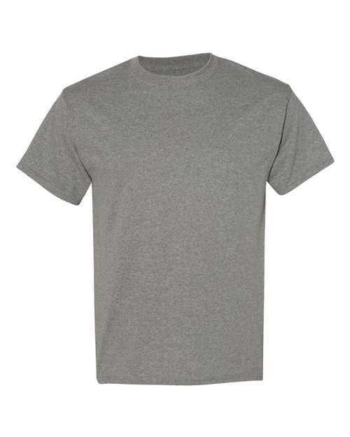 Hanes 5170 Ecosmart Short Sleeve T-Shirt - Oxford Grey - HIT a Double