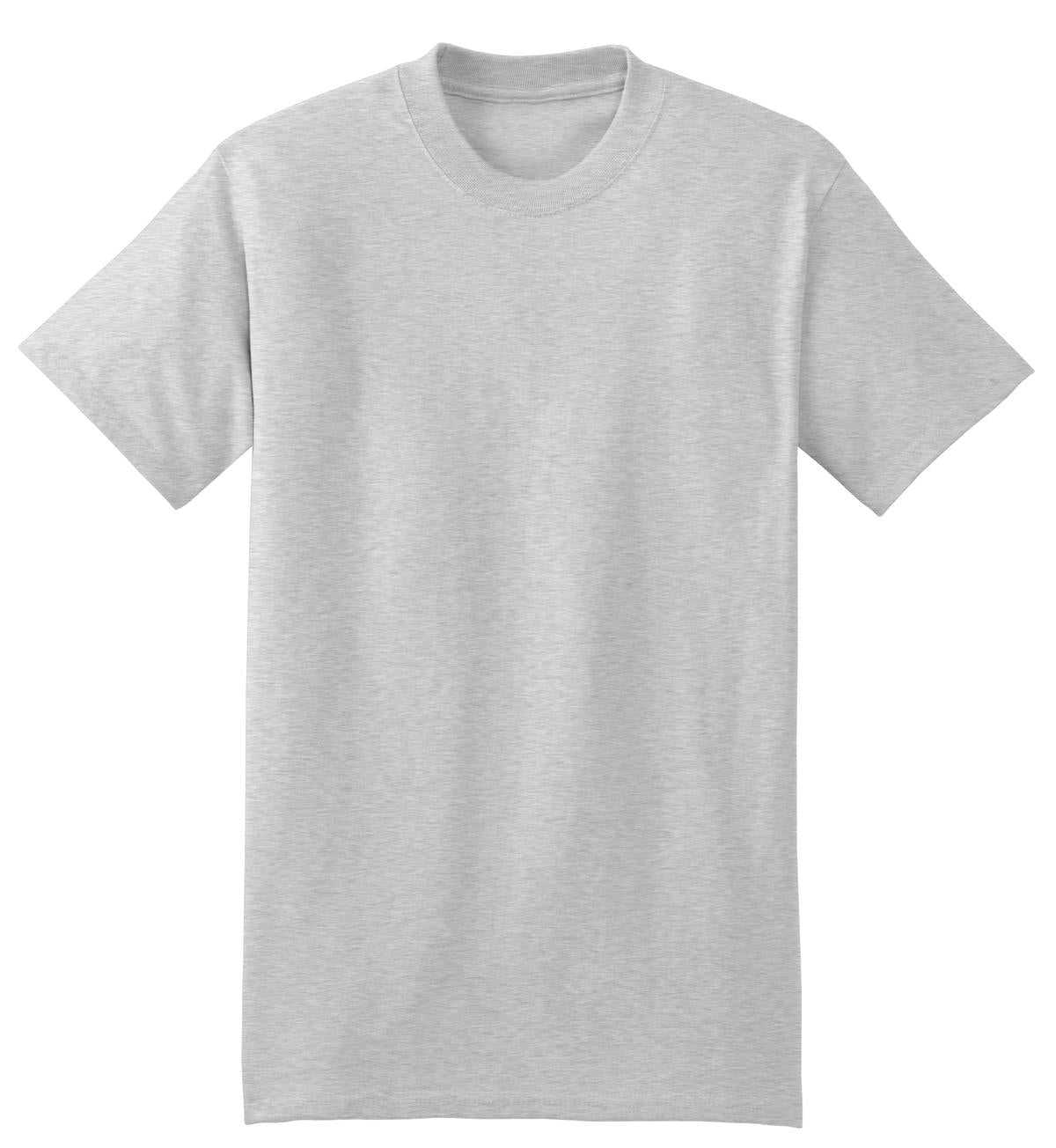 Hanes 5180 Beefy-T 100% Cotton T-Shirt - Ash - HIT a Double
