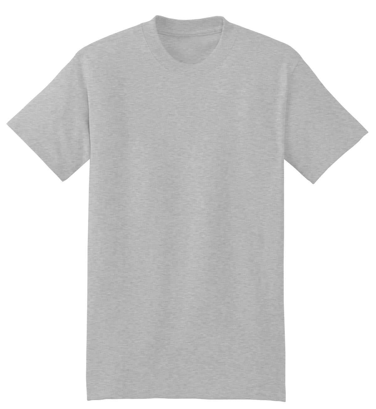 Hanes 5180 Beefy-T 100% Cotton T-Shirt - Light Steel - HIT a Double