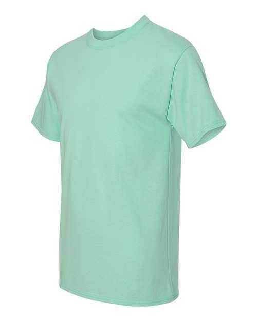 Hanes 5180 Beefy-T Short Sleeve T-Shirt - Clean Mint - HIT a Double