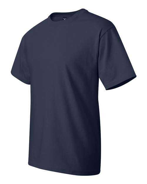 Hanes 518T Beefy-T Tall Short Sleeve T-Shirt - Navy - HIT a Double