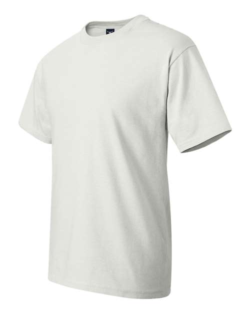 Hanes 518T Beefy-T Tall Short Sleeve T-Shirt - White - HIT a Double