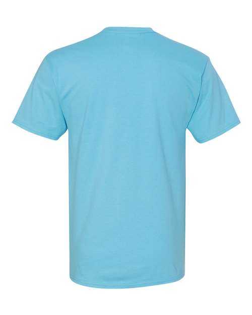 Hanes 5250 Authentic Short Sleeve T-Shirt - Blue Horizon - HIT a Double