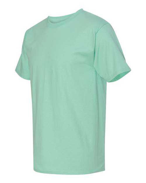 Hanes 5250 Authentic Short Sleeve T-Shirt - Clean Mint - HIT a Double