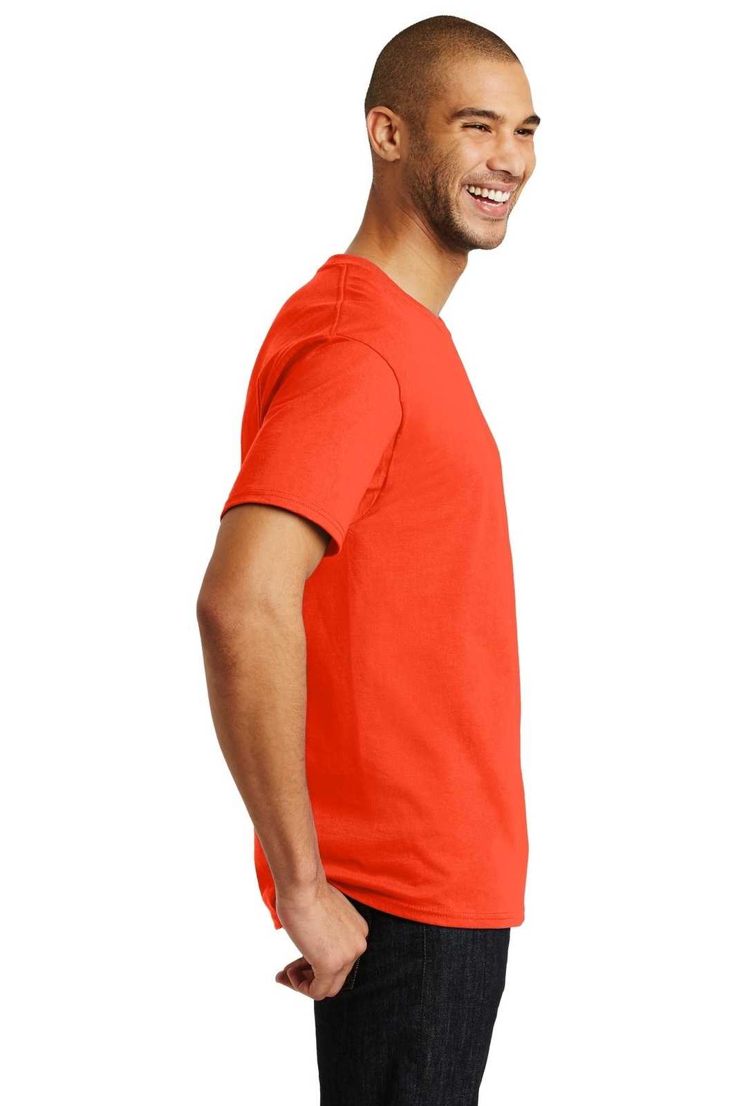 Hanes 5250 Tagless 100% Cotton T-Shirt - Orange - HIT a Double
