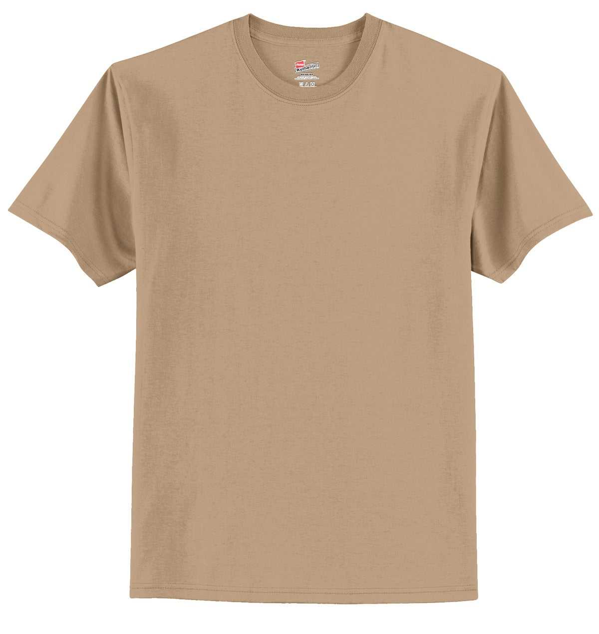 Hanes 5250 Tagless 100% Cotton T-Shirt - Pebble - HIT a Double