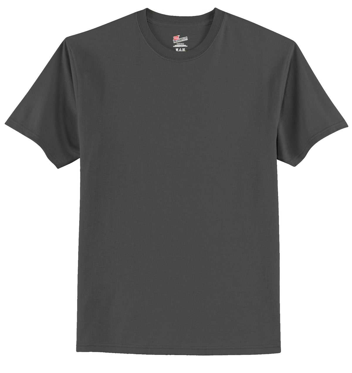 Hanes 5250 Tagless 100% Cotton T-Shirt - Smoke Gray - HIT a Double