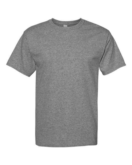Hanes 5280 Essential-T Short Sleeve T-Shirt - Oxford Grey - HIT a Double