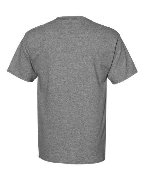 Hanes 5280 Essential-T Short Sleeve T-Shirt - Oxford Grey - HIT a Double