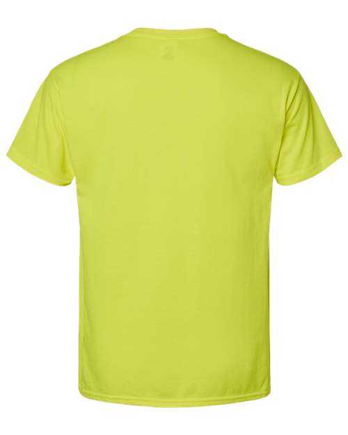 Hanes 5280 Essential-T Short Sleeve T-Shirt - Safety Green - HIT a Double