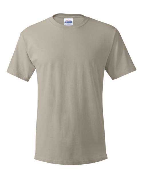 Hanes 5280 Essential-T Short Sleeve T-Shirt - Sand - HIT a Double