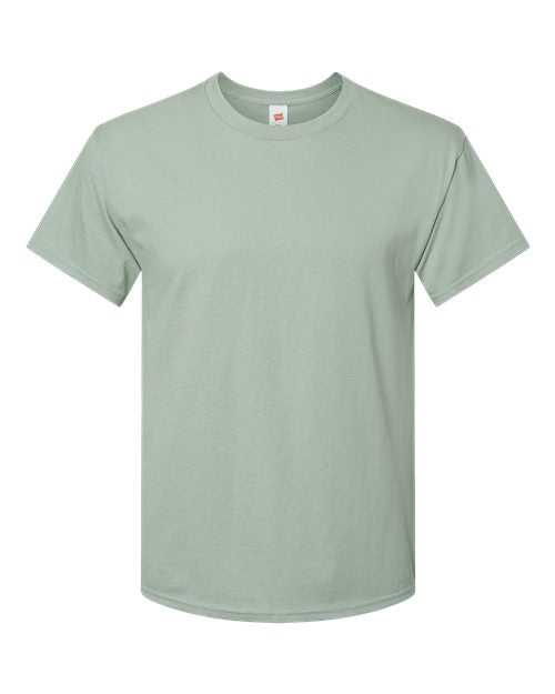 Hanes 5280 Essential-T Short Sleeve T-Shirt - Stonewashed Green - HIT a Double
