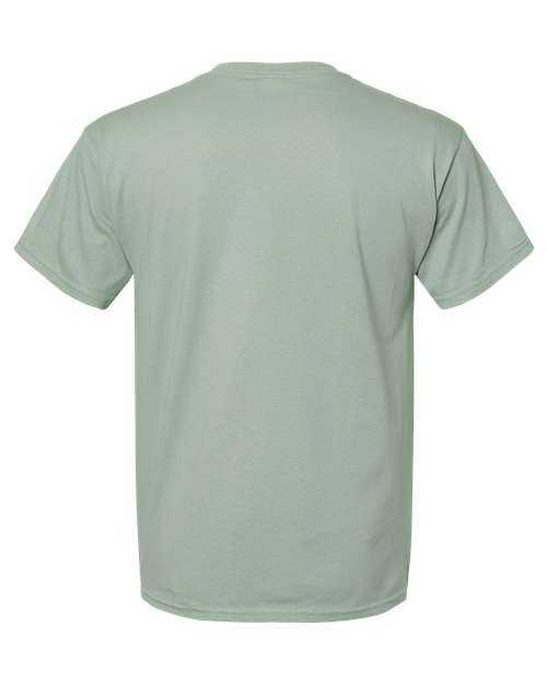 Hanes 5280 Essential-T Short Sleeve T-Shirt - Stonewashed Green - HIT a Double