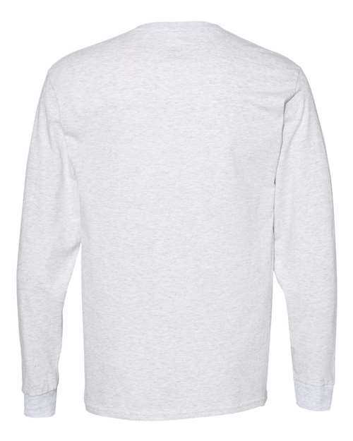 Hanes 5286 Essential-T Long Sleeve T-Shirt - Ash - HIT a Double