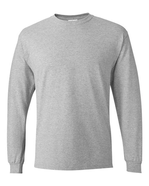 Hanes 5286 Essential-T Long Sleeve T-Shirt - Light Steel - HIT a Double