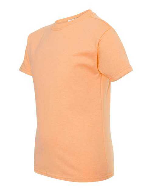 Hanes 5450 Authentic Youth Short Sleeve T-Shirt - Candy Orange - HIT a Double