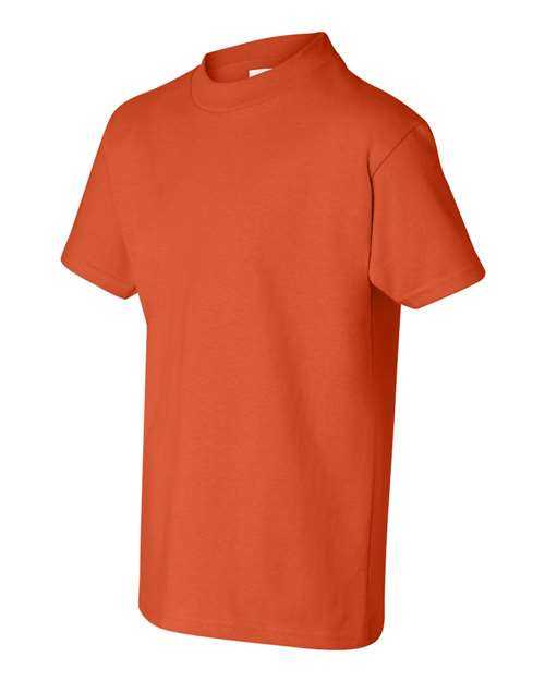 Hanes 5450 Authentic Youth Short Sleeve T-Shirt - Orange - HIT a Double