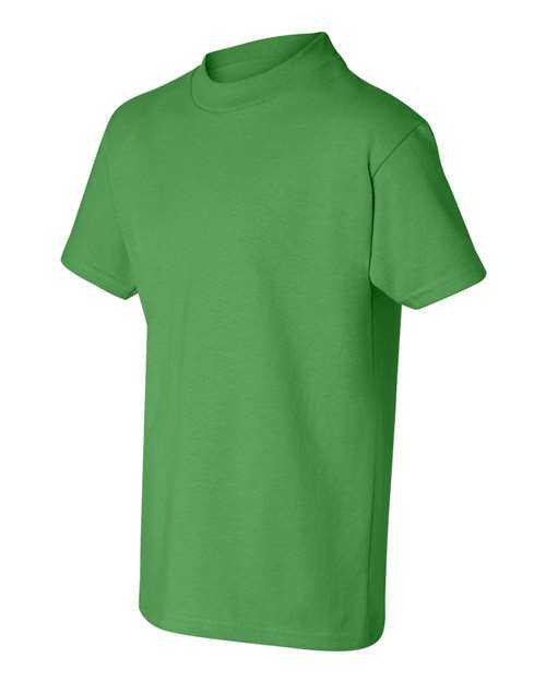 Hanes 5450 Authentic Youth Short Sleeve T-Shirt - Shamrock Green - HIT a Double