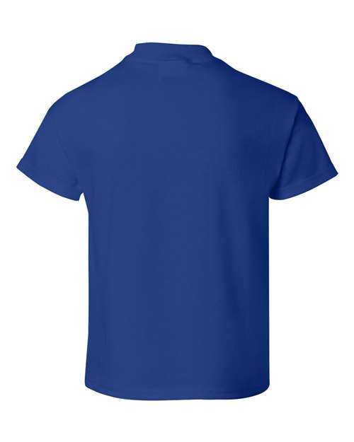 Hanes 5480 Essential-T Youth Short Sleeve T-Shirt - Deep Royal - HIT a Double