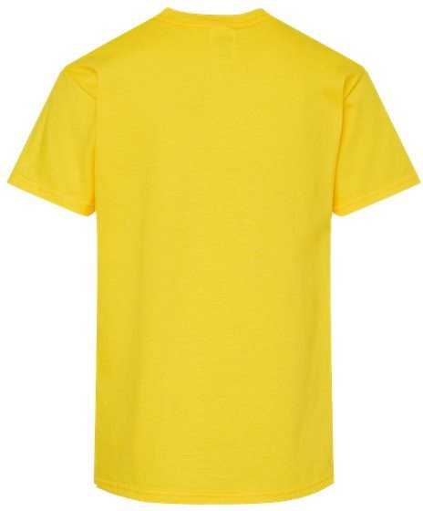 Hanes 5480 Essential-T Youth T-Shirt - Athletic Yellow&quot; - &quot;HIT a Double