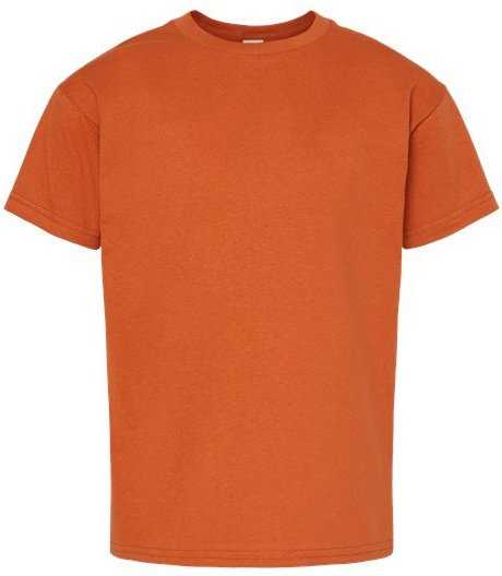 Hanes 5480 Essential-T Youth T-Shirt - Texas Orange&quot; - &quot;HIT a Double