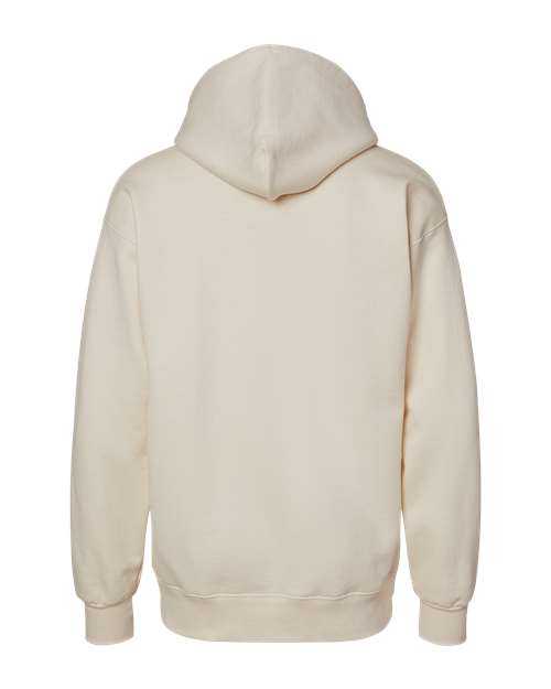 Hanes F170 Ultimate Cotton Hooded Sweatshirt - Natural - HIT a Double