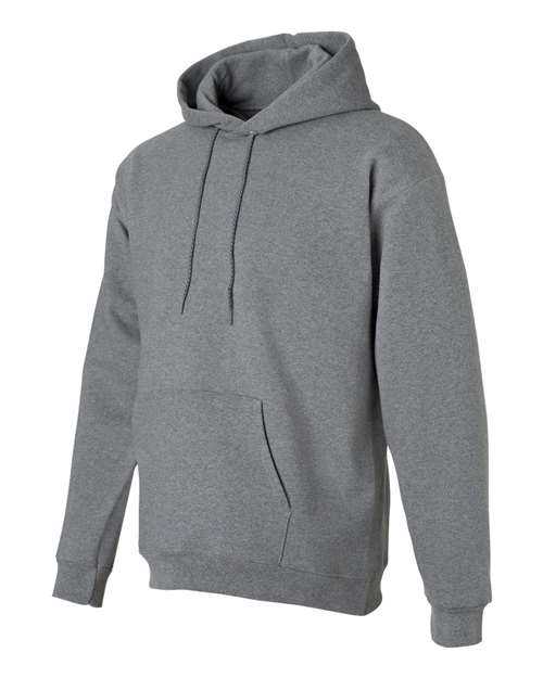 Hanes F170 Ultimate Cotton Hooded Sweatshirt - Oxford Grey - HIT a Double