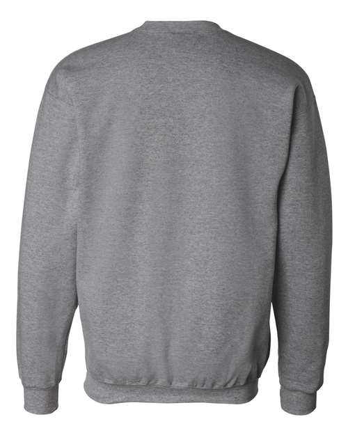 Hanes F260 Ultimate Cotton Crewneck Sweatshirt - Oxford Grey - HIT a Double