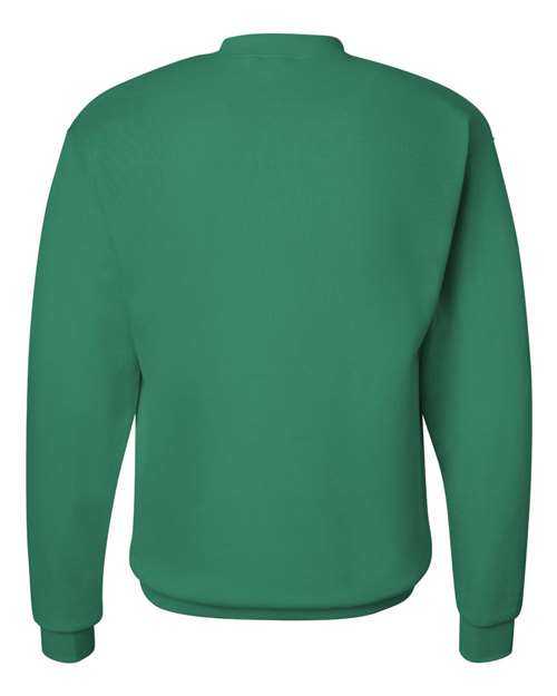 Hanes P160 Ecosmart Crewneck Sweatshirt - Kelly Green - HIT a Double
