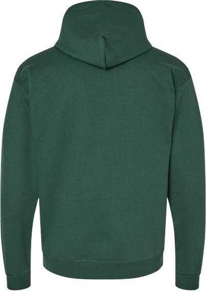 Hanes P170 Ecosmart Hooded Sweatshirt - Athletic Dark Green&quot; - &quot;HIT a Double