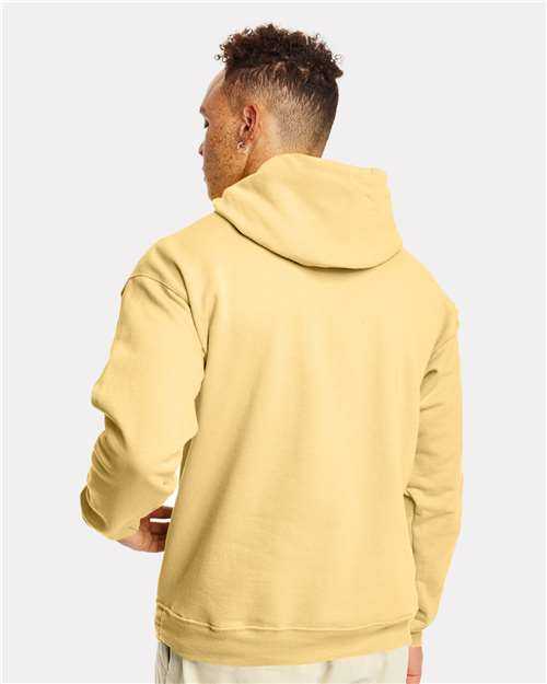 Hanes P170 Ecosmart Hooded Sweatshirt - Athletic Gold&quot; - &quot;HIT a Double