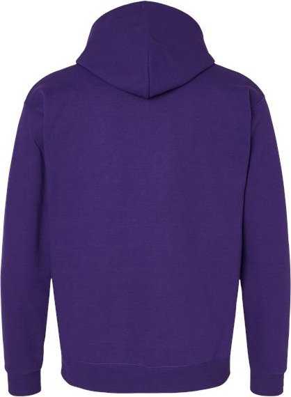 Hanes P170 Ecosmart Hooded Sweatshirt - Athletic Purple&quot; - &quot;HIT a Double