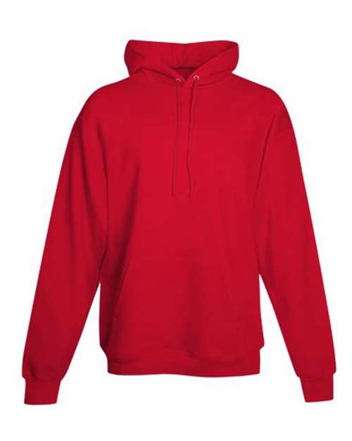 Hanes P170 Ecosmart Hooded Sweatshirt - Athletic Red - HIT a Double